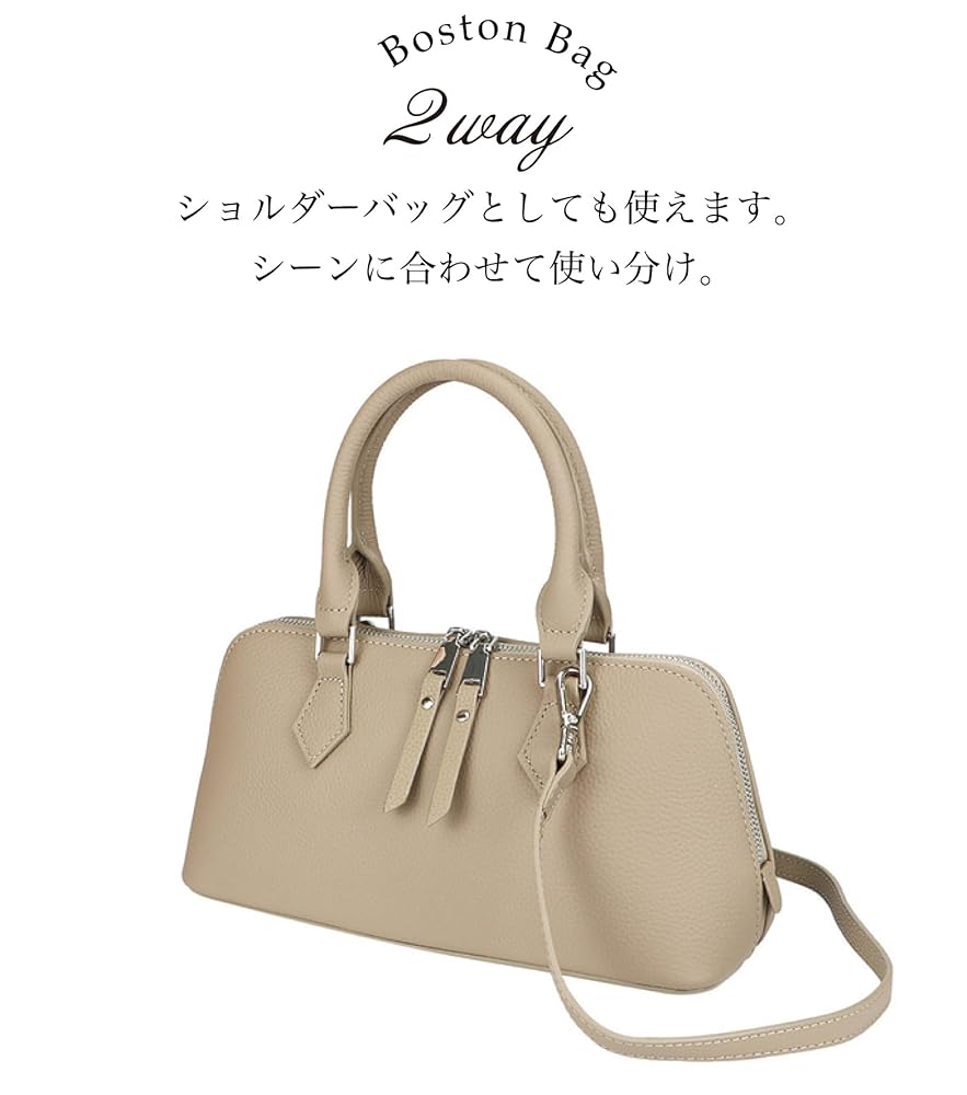 Amazon | [TOENCOUNTER] 2way ボストンバッグ 横長バッグ